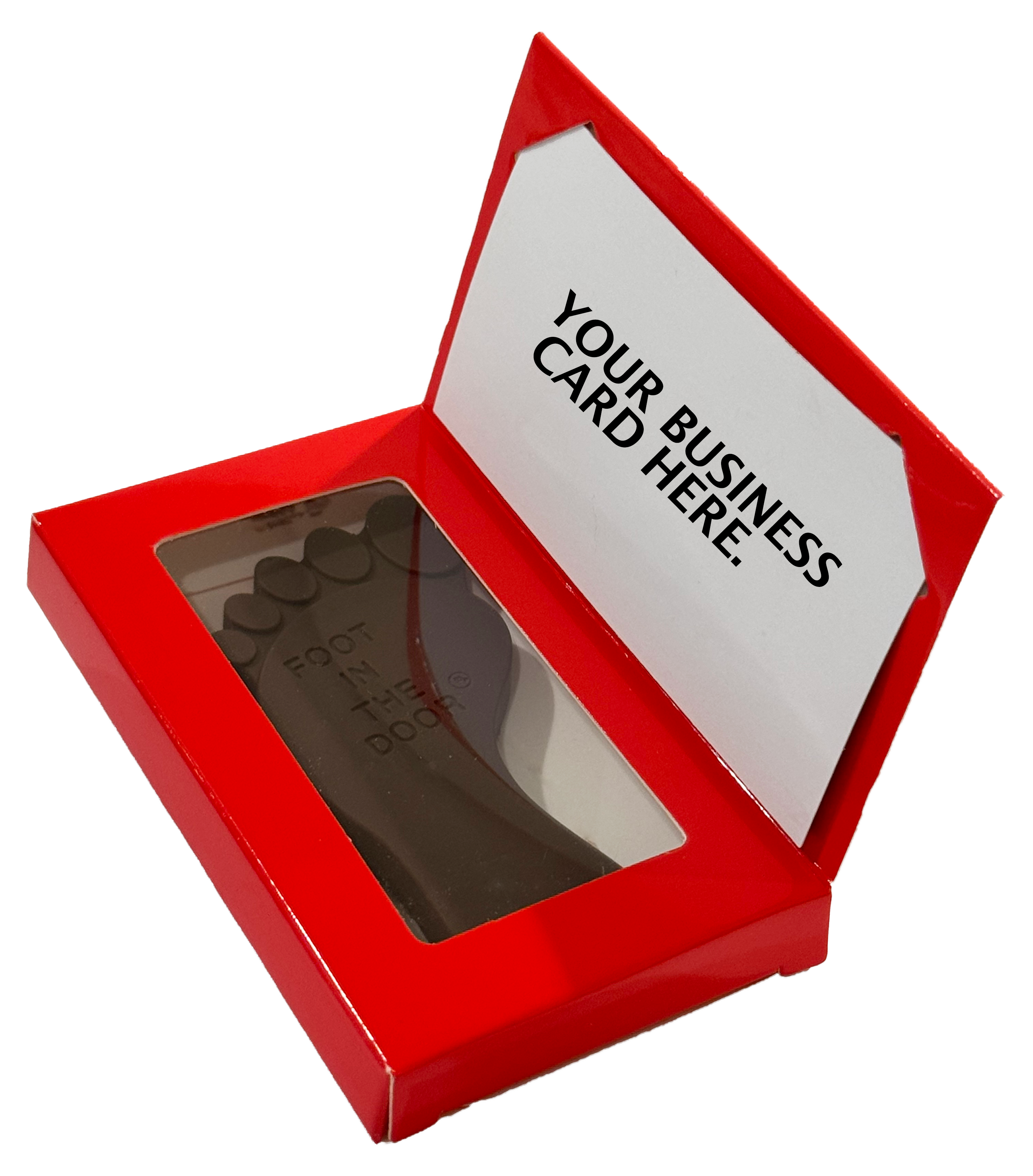 Business Card Box of Chocolate